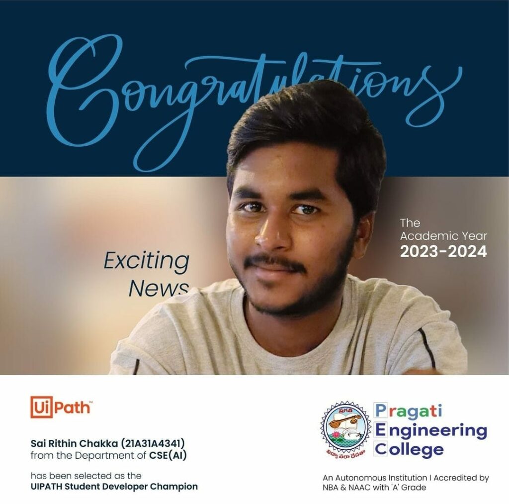 Gallery - Pragati Engineering College